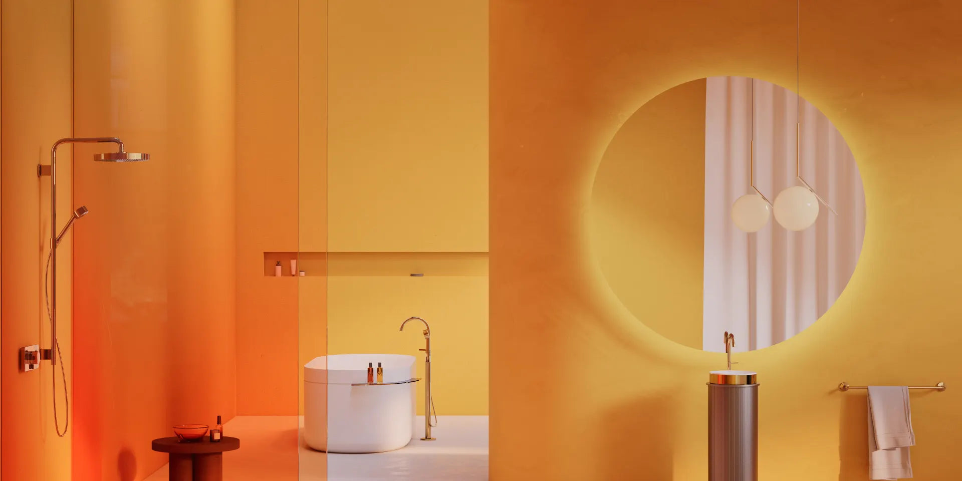 GROHE Essence 1-grebsarmatur til kar 1/2", gulvmonteret