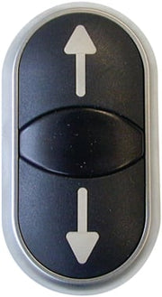 M22-DDL-S-X7/X7 -  Dobbelttryk mlys sort m pil op