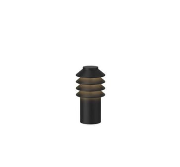Bysted Garden Bollard Sort Texture Short Base Wo/Adaptor 3000K