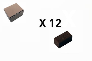 12 Isolationsstykke Cu 10x10 skinnedeling 0061-0010Q1
