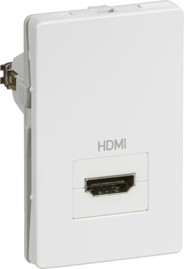 LK FUGA HDMI-udtag passivt 1,5 modul hvid