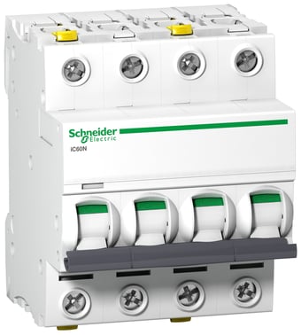 AUTOMATSIKRING C6A 4P 10KA 4M