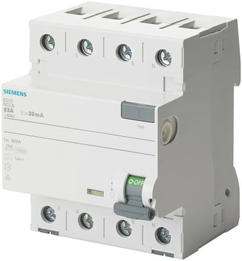HPFI 4-polet type A 40A 30 mA 400VAC