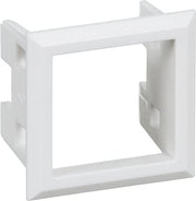 Lexcom montageramme rj45 / rj11 hvid