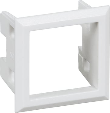 Lexcom montageramme rj45 / rj11 hvid