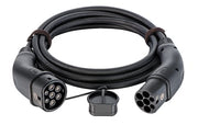 Ladekabel til el-bil 1 x type2 han stik og 1 x type2 Hun stik 3F 16A ( bemærk max mærkestrøm på 20A)