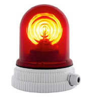 ROTERENDE LAMPE 200R.240 240V AC/DC RØD