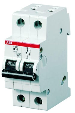 AUTOMATSIKRING D16A 2P 6KA 2M