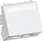 UDTAG LK 2XRJ45 T9 CLICLINE HVID