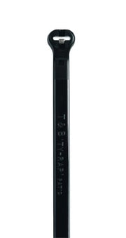 Kabelbinder med stål 4,8X361 P100sort UVbest TY528MXR