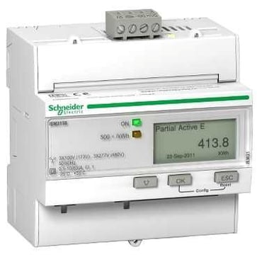 KWH-MÅLER 3P+N 400V 63A MODBUS