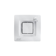 Ventilator Silent One Ø100 mm, med adaptiv hygrostat, hvid