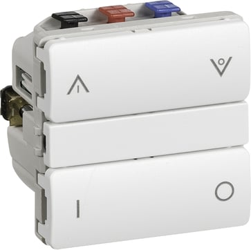 IHC Wireless Relæ Kombi 1 modul FUGA hvid