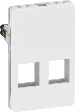 Fuga dataudtag til 2xKeystone (S) 1,5M hvid