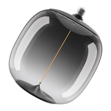 1906 BIG OVAL MAG SMOKE 12W/818 E27 DIM