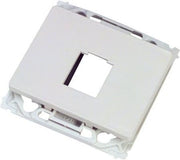 Keystone Opus 66 udtag 1xRJ45 hvid