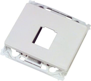 Keystone Opus 66 udtag 1xRJ45 hvid