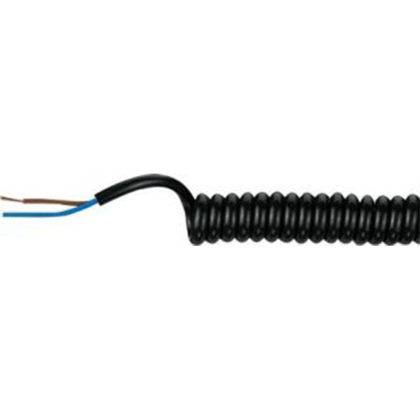 Spiralkabel PUR/PVC 5G1,5 HVID 1000/5000