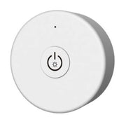 LEDlife rWave rund mini fjernbetjening - 1 zone, inkl. magnetholder, batteri