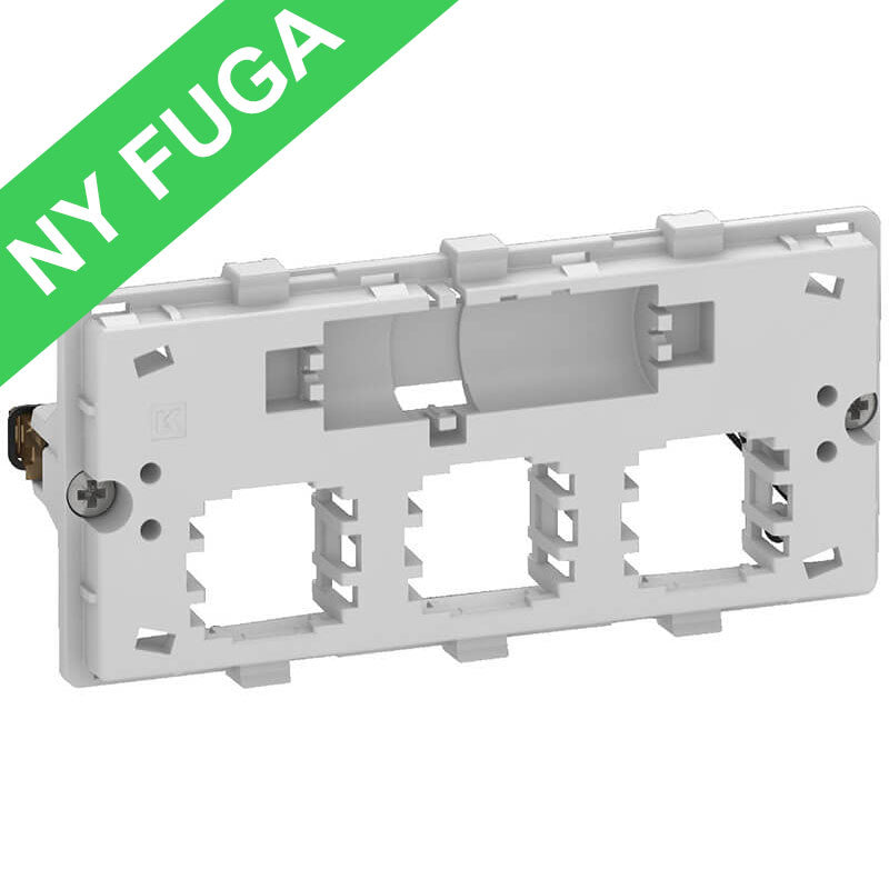 Fuga dataudtag 3xActassi u/konnektor 2m