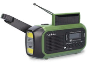 Nødradio - 2500mAh, dynamo og solcelle, SOS, DAB+/FM Radio