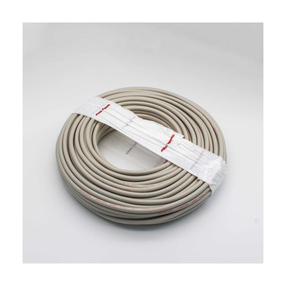50 meter hvid downlight kabel til indbygning, 230V, 3G1,5mm2, 90 grader