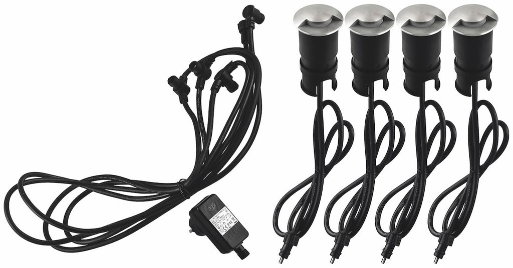 Nedgravningsspot Tellus 1 LED-Kit