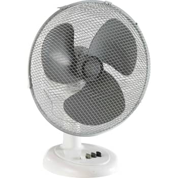 BORDVENTILATOR FT 30-12 TOMMER, HVID