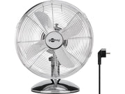 Bordventilator - Ø30cm, 230V / 40W, 3 indstillinger, Krom