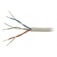Telefonledning 3x2x0,5 mm² - grå - Per. meter