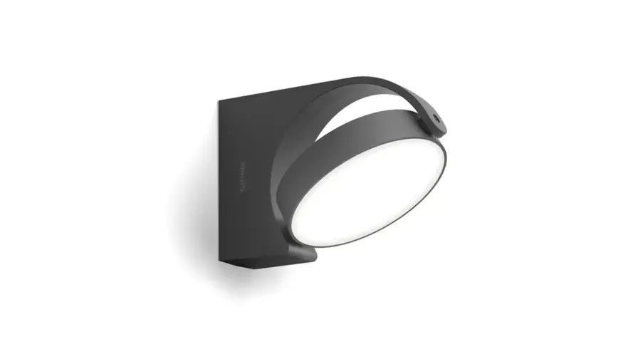 PHILIPS Mimosa væglampe 7W LED 2700K IP44 Antracit
