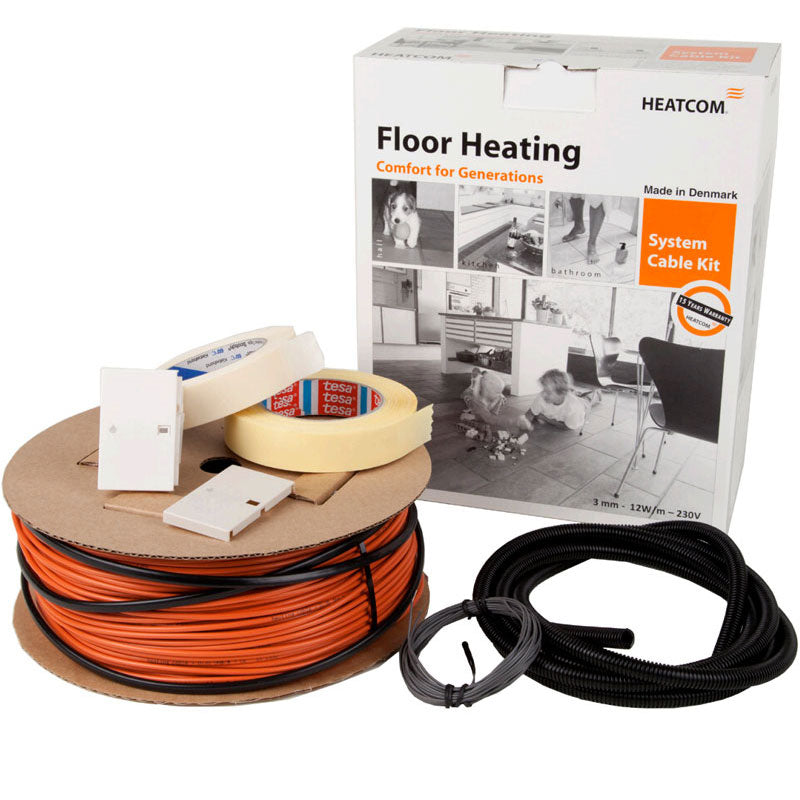 Heat-com Cable kit 6,4 - 9,6m² 960w