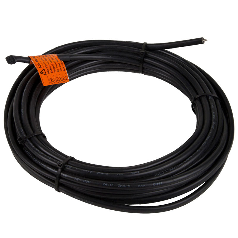 Gulvvarme varmekabel Ø7mm 20W/m -  69m 1331W