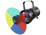 PAR36 pinspot + farvehjul + motor