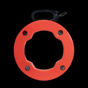 Stål trækfjeder/søgefjeder - 60m (rød rulle)