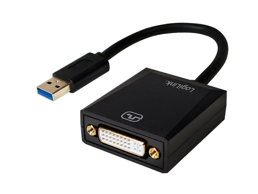 DVI konverter - USB 3.0 til DVI/(VGA)