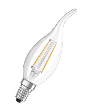 OSRAM PARATHOM kerte vindstød 4W/827 (40W) E14 filament klar (470 lm)