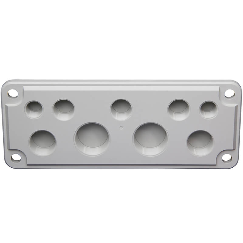 Gevindflange - 2xM16 + 2xM20 + 2xM25 + 2xM32