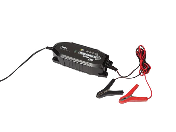 Intelligent automatisk bil-batterilader - 6V / 12V (3,8A)