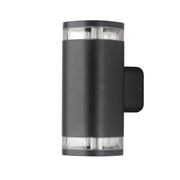 Design væglampe 2XGU10 Mørk antisitgrå