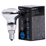 PATRON Glødepære E14 40W Forspejlet