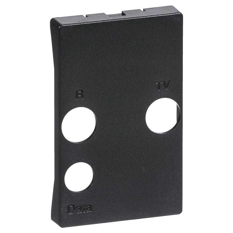 Afdækning TV / R / SAT T2 koksgrå