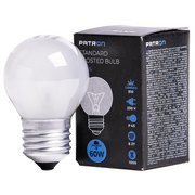 PATRON Glødepære E27 60W Krone Mat