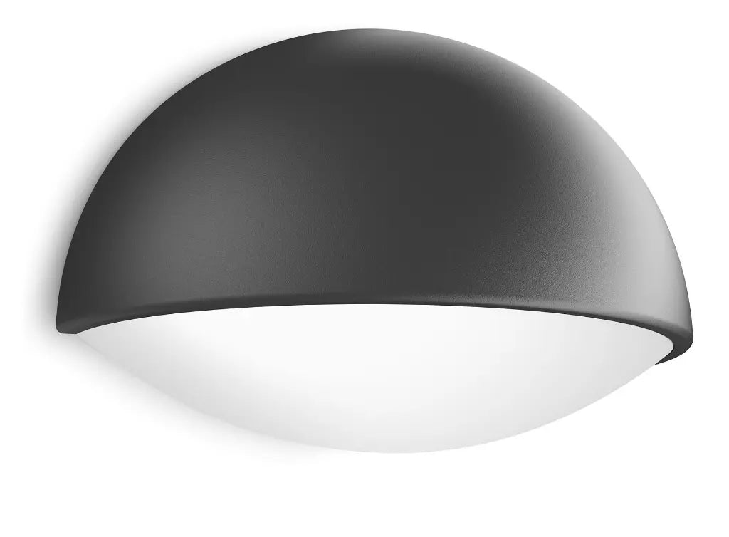 Dust wall lantern antracit 1x3W 230V
