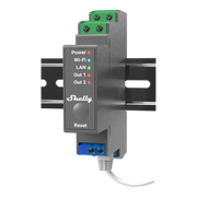 Shelly Pro 2 - WiFI relæ, 2 kanaler, potentialfrit