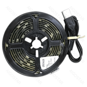 2m USB LED Strip med fjernbetjening, RGBIC, 4,9W, 60 LED - 3 års garanti