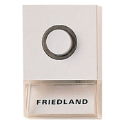 Friedland Tryk for ringeklokke D723 Hvid