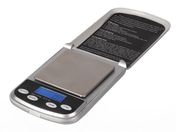 Minivægt - Maks. 500g (0,1g opløsning)