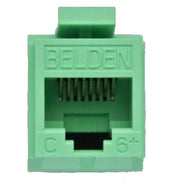 Modular jack K6 utp GF key - grøn