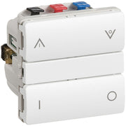 IHC Wireless Relæ Kombi 1 modul FUGA hvid